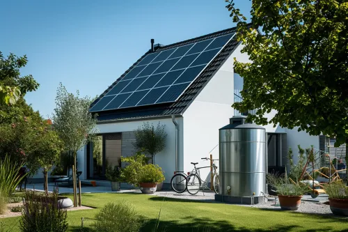 Ballon solaire pour maison performant.